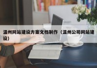 温州网站建设方案文档制作（温州公司网站建设）