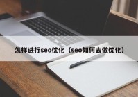 怎样进行seo优化（seo如何去做优化）