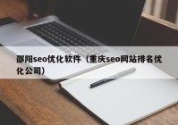 邵阳seo优化软件（重庆seo网站排名优化公司）