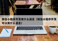 微信小程序开发用什么语言（微信小程序开发可以用什么语言）