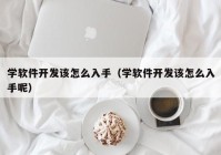 学软件开发该怎么入手（学软件开发该怎么入手呢）