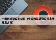 中国网站建设的公司（中国网站建设公司市场开发方案）