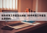 软件开发工作室怎么创业（软件开发工作室怎么创业的）